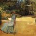 The Artist's Wife in a Garden, Villiers-le-Bel